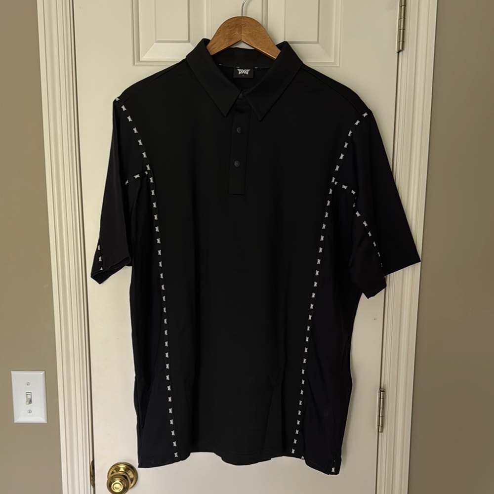 PXG - Men's Black Polo Shirt